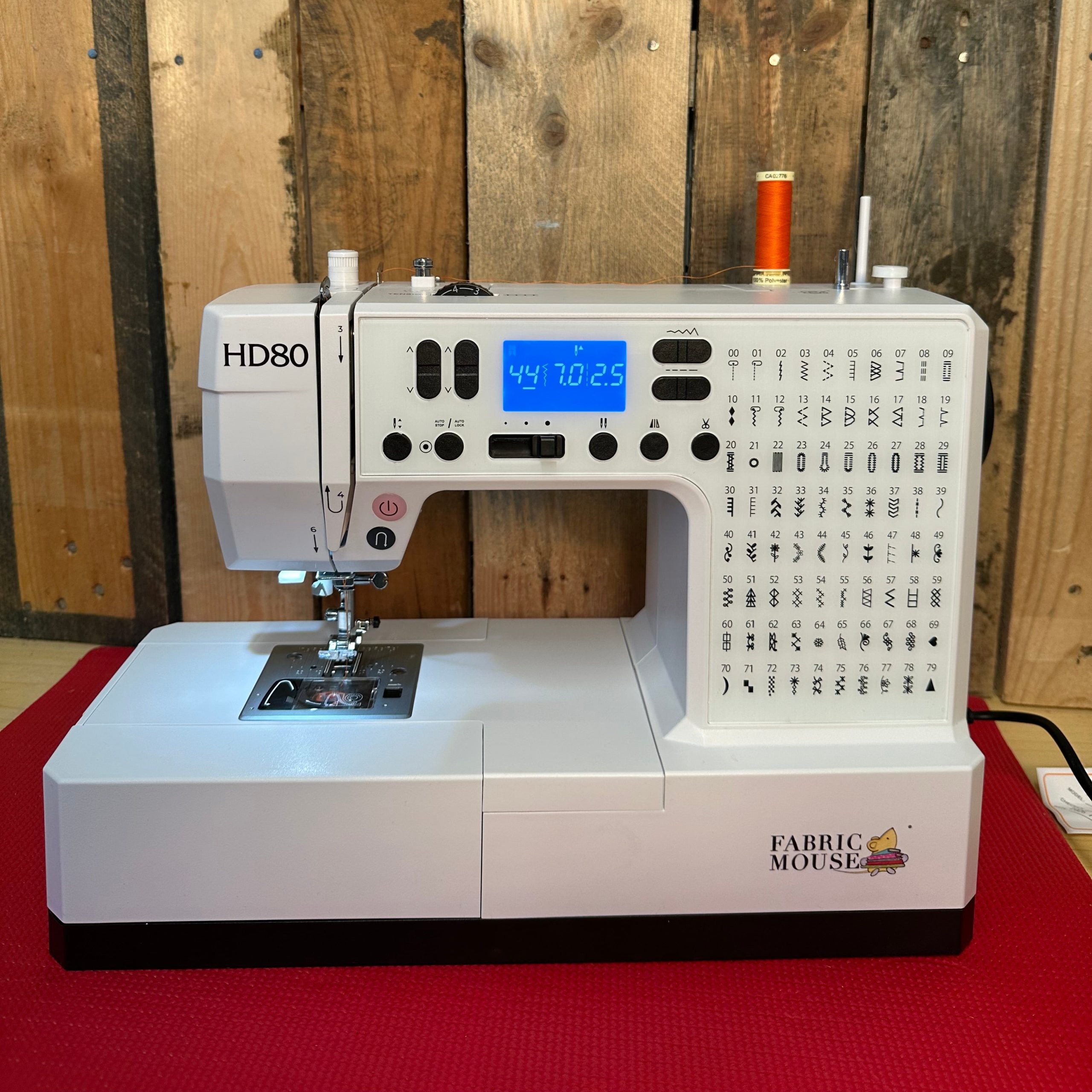 Fabric Mouse HD80 computerised heavy duty sewing machine.