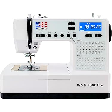 W6 Wertarbeit N 2800 Pro, the computerised model in the same white body.
